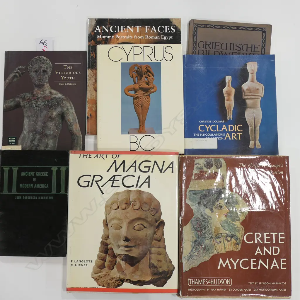 EIGHT PUBLICATIONS: GREEK ANTIQUITIES Image 1++